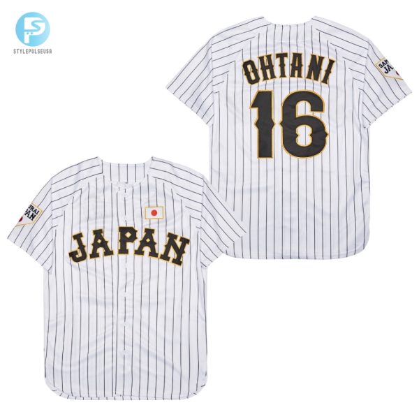 Shohei Ohtani 16 Mlb Legends Japan Natation Team Home White Jersey Gift For Ohtani Fans stylepulseusa 1