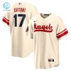 Shohei Ohtani 17 Los Angeles Angels City Connect Player Jersey Cream stylepulseusa 1