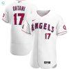 Shohei Ohtani Los Angeles Angels Home Authentic Player Jersey White Mlb stylepulseusa 1