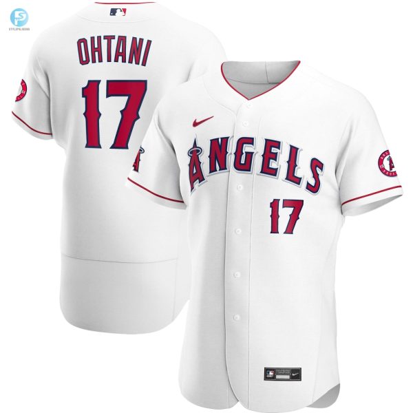 Shohei Ohtani Los Angeles Angels Home Authentic Player Jersey White Mlb stylepulseusa 1 1