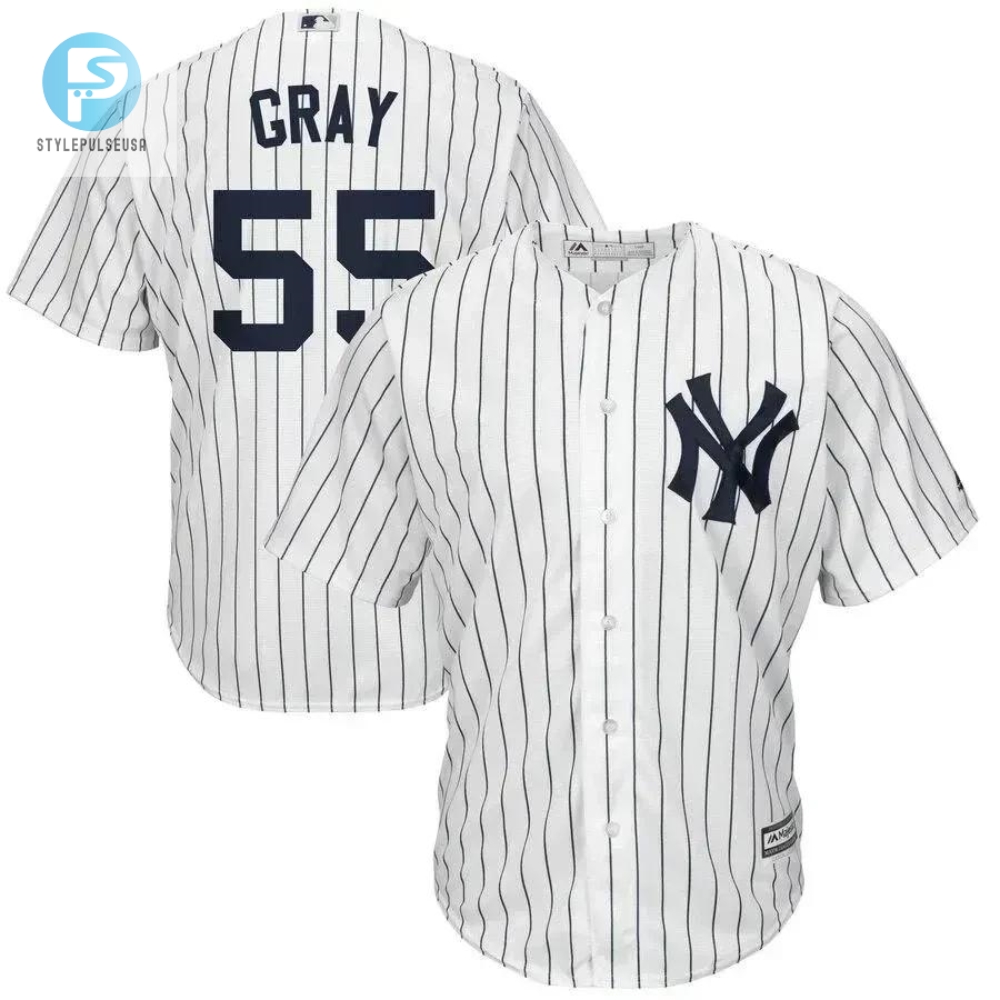 Sonny Gray New York Yankees Cool Base Player Jersey  White 