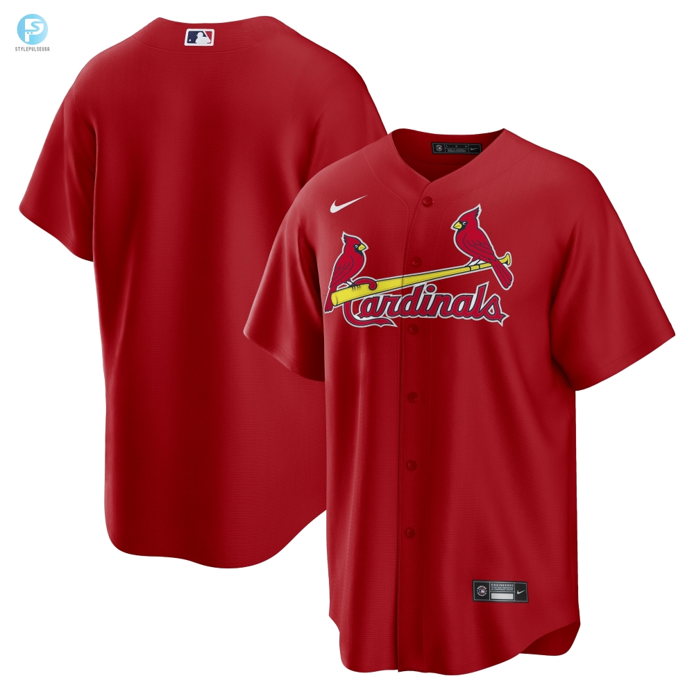 St Louis Cardinals Alternate Replica Team Jersey Red Mlb 