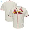 St Louis Cardinals Big And Tall Replica Team Jersey Cream Mlb stylepulseusa 1