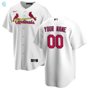 St Louis Cardinals Home Replica Custom Jersey White Custom Jerseys Mlb stylepulseusa 1 1