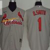 St Louis Cardinals Ozzie Smith 1 2020 Mlb Grey Jersey stylepulseusa 1