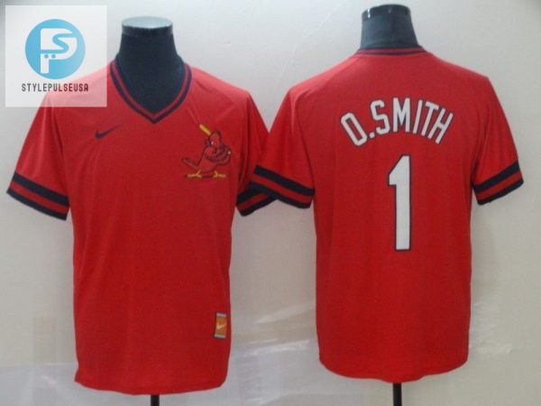 St Louis Cardinals Ozzie Smith 1 2020 Mlb Red Jersey stylepulseusa 1