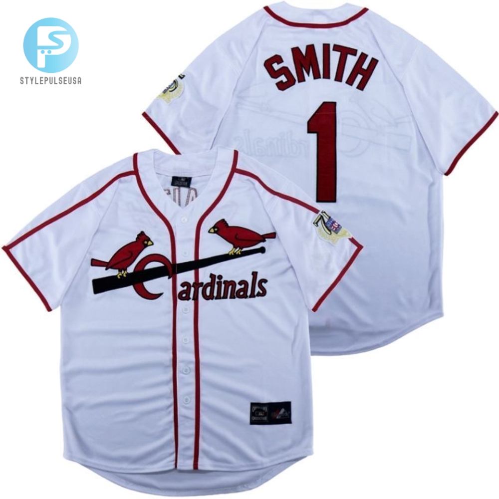 St Louis Cardinals Ozzie Smith 1 2020 Mlb White Jersey 