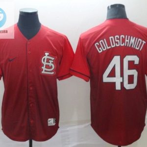 St Louis Cardinals Paul Goldschmidt 46 2020 Mlb Gradient Red Jersey stylepulseusa 1 1