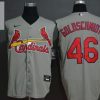 St Louis Cardinals Paul Goldschmidt 46 2020 Mlb Grey Jersey stylepulseusa 1