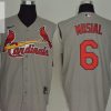 St Louis Cardinals Stan Musial 6 2020 Mlb Grey Jersey stylepulseusa 1