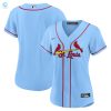 St Louis Cardinals Womens Alternate Replica Team Jersey Light Blue Mlb stylepulseusa 1