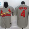 St Louis Cardinals Yadier Molina 4 2020 Mlb Grey Jersey stylepulseusa 1