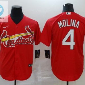 St Louis Cardinals Yadier Molina 4 2020 Mlb Red Jersey stylepulseusa 1 1