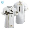 St. Louis Cardinals 1 Ozzie Smith Mlb Golden Brandedition White Jersey Gift For Cardinals Fans stylepulseusa 1