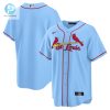 St. Louis Cardinals Alternate Men Jersey Light Blue stylepulseusa 1