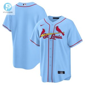 St. Louis Cardinals Alternate Men Jersey Light Blue stylepulseusa 1 1