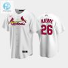 St. Louis Cardinals Cooper Hjerpe 26 202223 Draft White Home Jersey stylepulseusa 1