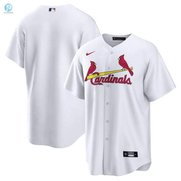 St. Louis Cardinals Home Blank Replica Jersey White Mlb stylepulseusa 1