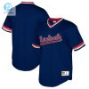 St. Louis Cardinals Mitchell And Ness Big And Tall Cooperstown Collection Mesh Wordmark Vneck Jersey Navy stylepulseusa 1