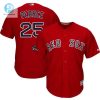 Steve Pearce Boston Red Sox 2018 World Series Champions Team Logo Player Jersey Scarlet stylepulseusa 1