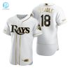 Tampa Bay Rays 18 Joey Wendle Mlb Golden Brandedition White Jersey Gift For Rays Fans stylepulseusa 1