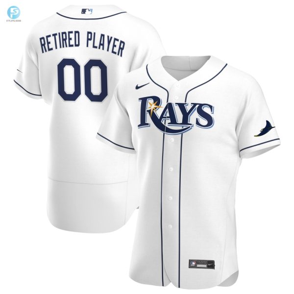 Tampa Bay Rays Home Pickaplayer Retired Roster Authentic Jersey White Custom Jerseys Mlb stylepulseusa 1