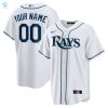 Tampa Bay Rays Home Replica Custom Jersey White Custom Jerseys Mlb stylepulseusa 1