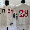 Texas Rangers 28 Red Corey Kluber Jersey White stylepulseusa 1