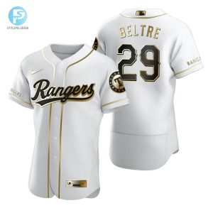 Texas Rangers 29 Adrian Beltre Mlb Golden Brandedition White Jersey Gift For Rangers Fans stylepulseusa 1 1