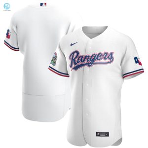 Texas Rangers Home Authentic Team Jersey White Mlb stylepulseusa 1 1