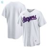 Texas Rangers Home Cooperstown Collection Team Jersey White Mlb stylepulseusa 1