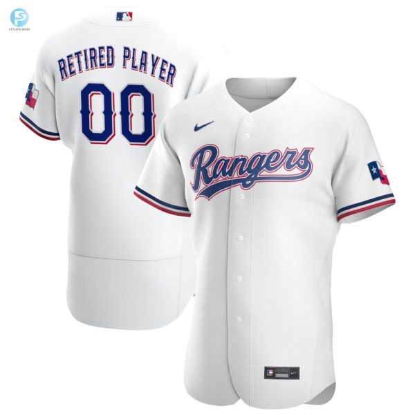 Texas Rangers Home Pickaplayer Retired Roster Authentic Jersey White Custom Jerseys Mlb Ver 1 stylepulseusa 1