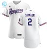 Texas Rangers Marcus Semien 2 Mlb White Home Patch Jersey Gift For Rangers Fans stylepulseusa 1