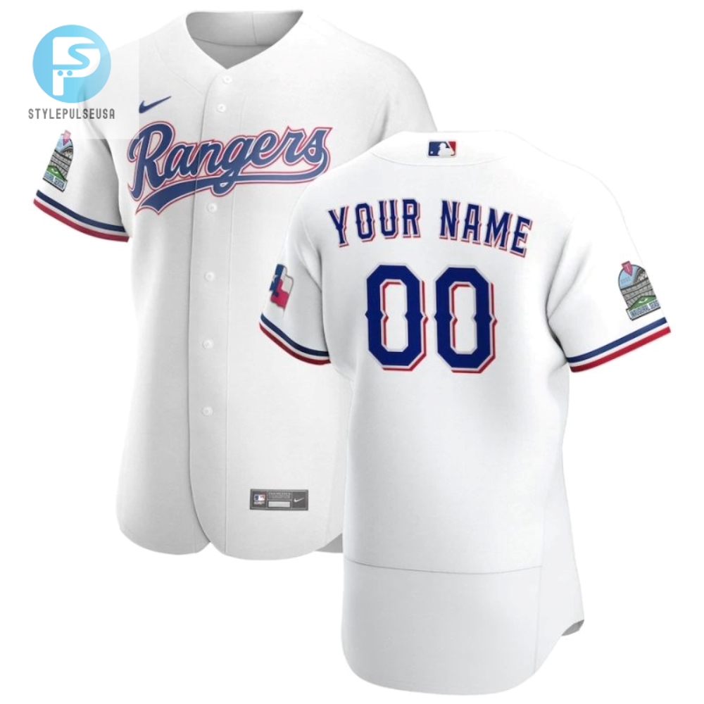 Texas Rangers Personalized 2020 Mlb White Jersey stylepulseusa 1