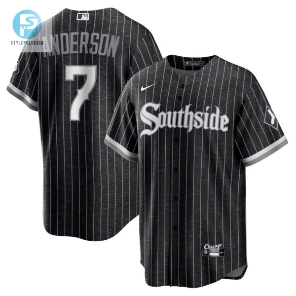 Tim Anderson 7 Chicago White Sox City Connect Player Jersey Black stylepulseusa 1 1