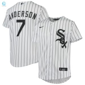 Tim Anderson Chicago White Sox Home Replica Player Jersey White Mlb stylepulseusa 1 1