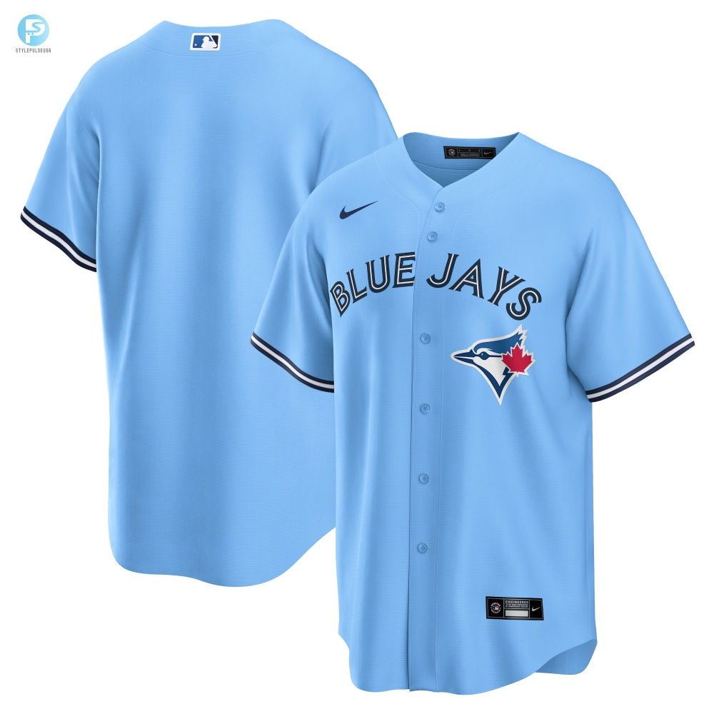 Toronto Blue Jays Alternate Replica Team Jersey Powder Blue Mlb stylepulseusa 1