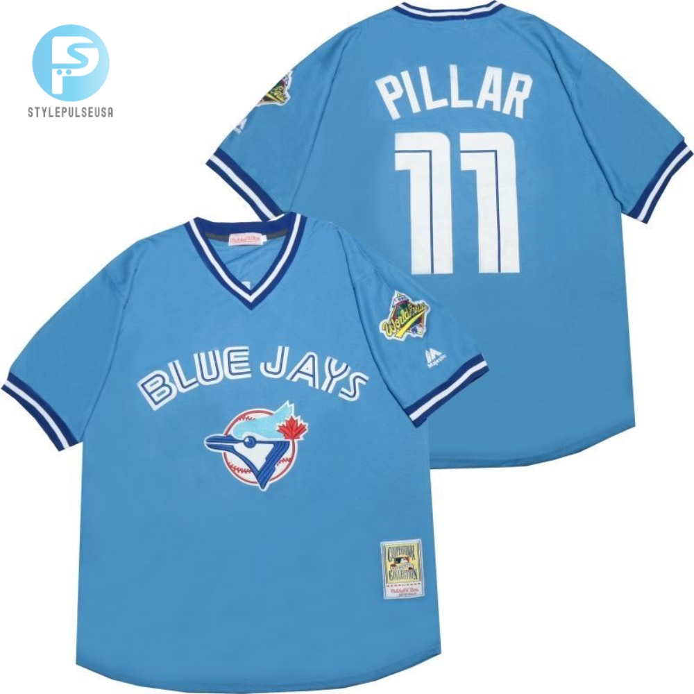 Toronto Blue Jays Kevin Pillar 11 2020 Mlb Teal Jersey 