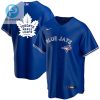 Toronto Blue Jays Leafs Royal With White Leafs Log Cool Base Stitched Jersey stylepulseusa 1