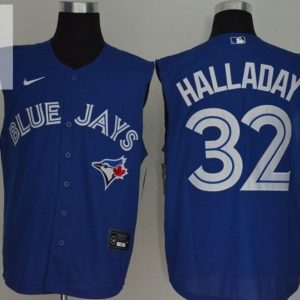 Toronto Blue Jays Roy Halladay 32 2020 Mlb Blue Jersey stylepulseusa 1 1