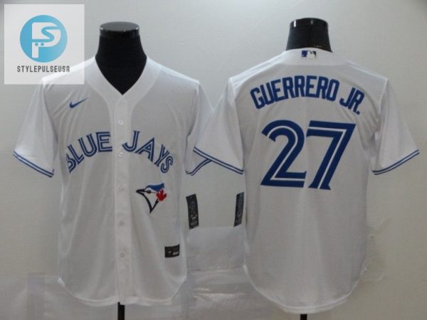 Toronto Blue Jays Vladimir Guerrero Jr 27 2020 Mlb White Jersey stylepulseusa 1