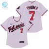 Trea Turner 7 Ashington Nationals 2020 Mlb White Jersey stylepulseusa 1