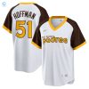 Trevor Hoffman San Diego Padres Home Cooperstown Collection Player Jersey White Mlb stylepulseusa 1