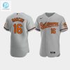 Trey Mancini 16 Baltimore Orioles Gray Road Jersey stylepulseusa 1