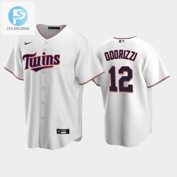 Twins 12 Jake Odorizzi Home White Jersey stylepulseusa 1 1