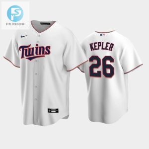 Twins 26 Max Kepler Home White Jersey stylepulseusa 1 1