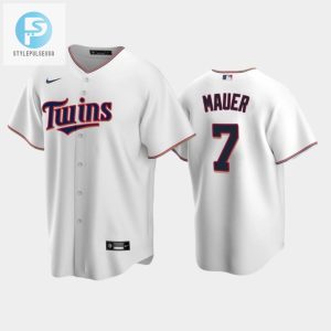 Twins 7 Joe Mauer Home White Jersey stylepulseusa 1 1