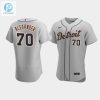 Tyler Alexander 70 Detroit Tigers Gray Road Jersey stylepulseusa 1