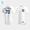 Tyler Alexander 70 Detroit Tigers White Home Jersey stylepulseusa 1