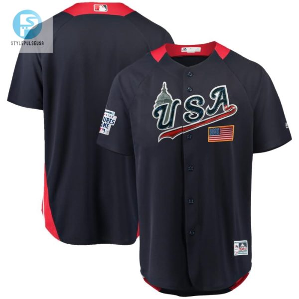 Usa Majestic 2018 Mlb Allstar Futures Game Onfield Team Jersey Navy stylepulseusa 1